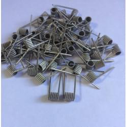 Fused clapton handcraftet coil Ni 0.4/Ni 0.1 Fused clapton handcraftet coil Ni 0.4/Ni 0.1